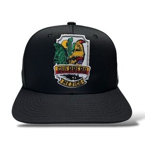 Mexico Guerrero Rooster Embroidered Snapback Baseball Cap